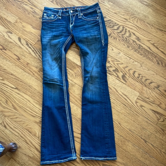 ♥️👖HP👖♥️Rock Revival Darcy Bootcut Jeans - Picture 6 of 7